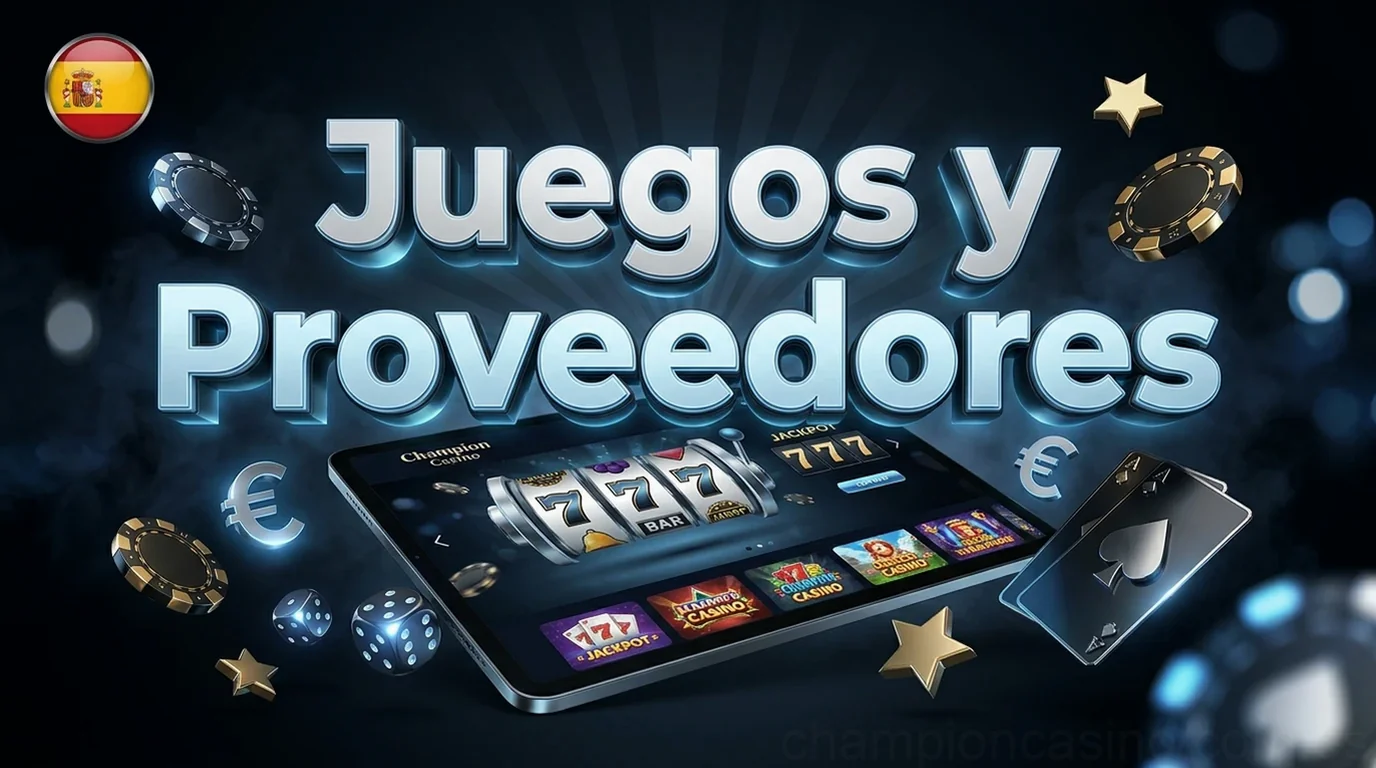 Juegos y Proveedores